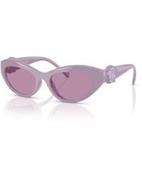 Versace - Cat Eye Sunglasses - Lyst