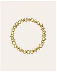 Zoe Lev - 6mm Gold Bead Bracelet - Lyst