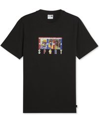 PUMA - Sport Cotton Graphic T-shirt - Lyst