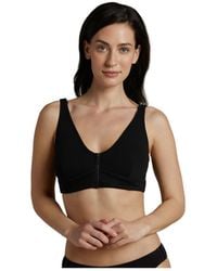 Slick Chicks - Wireless Zip Front Bra - Lyst