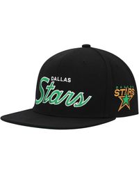 Mitchell & Ness - Dallas Stars Core Team Script 2.0 Snapback Hat - Lyst