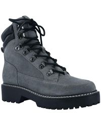 calvin klein lug mid lace up boot