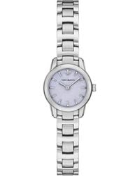 Tory Burch - The Miller Round Mini Quartz Two-hand Stainless Steel Watch - Lyst