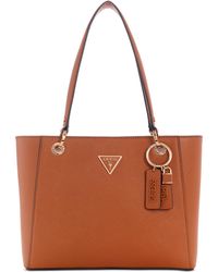 Guess - Noelle Small Double Compartment Top Zip Tote Bag - Lyst