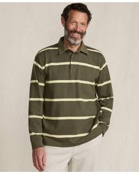 Lands' End - Long Sleeve rugged Rugby Polo - Lyst
