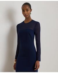 sachin and babi light blue dress OSCAR DE LA RENTA Printed faille midi dress