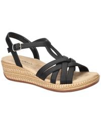 Easy Street - Lua Wedge Heel Sandals - Lyst