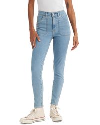 Levi's - 721 High Rise Slim-fit Skinny Utility Jeans - Lyst