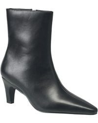 French Connection - Alex Kitten Heel Bootie - Lyst