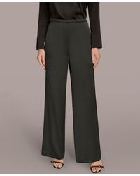 Donna Karan - Wide Leg Pants - Lyst