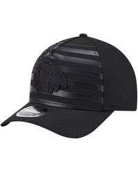 KTZ - Chicago Hawks Game Day Stealth Flag 9forty A-frame Adjustable Hat - Lyst
