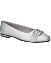 Easy Street - Keely Square Toe Ballet Flats - Lyst