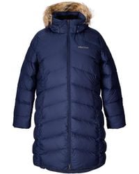 Marmot - Montreaux Long Winter Down Hooded Coat - Lyst