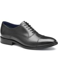 Johnston & Murphy - Landry Embossed Cap Toe Shoe - Lyst