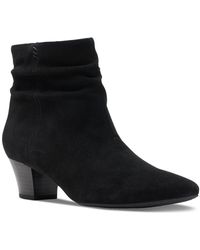 Clarks - Teresa Skip Scrunched Dress Ankle Booties - Lyst