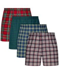 Hanes - Ultimate Printed Woven Boxers - Lyst