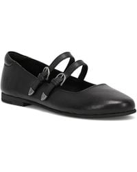 Frye - Carson Round Toe Mary Jane Flats - Lyst