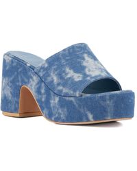 Olivia Miller - Crush Platform Heel Sandals - Lyst