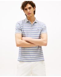 Tommy Hilfiger - Regular-fit Interlock Stripe Polo Shirt - Lyst