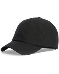 Barbour - Logo Embroidered Waxed Sports Cap - Lyst