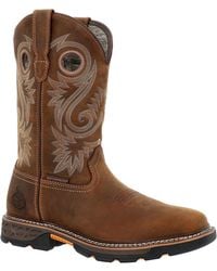 Georgia Boot - Carbo-tec Flx Alloy Toe Waterproof Pull-on Work Boot - Lyst