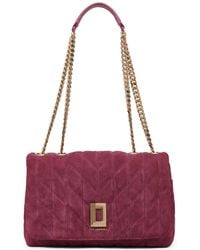 Karl Lagerfeld - Lafayette Small Leather Shoulder Bag - Lyst