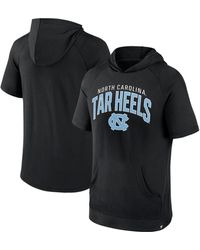 Fanatics - North Carolina Tar Heels Double Arch Raglan Short Sleeve Hoodie T-shirt - Lyst