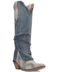 Dingo - Shabby Leather Boots - Lyst
