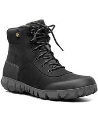 Bogs - Arcata Urban Leather Mid Slip-resistant Boot - Lyst