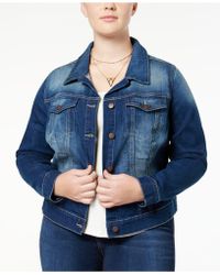 jessica simpson blue jean jacket