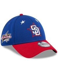 KTZ - Blue/red Los Angeles Dodgers 2025 Mlb All-star Game Workout 39thirty Flex Hat - Lyst