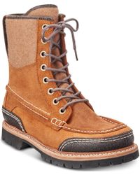 woolrich oxtak suede boots