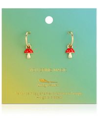 Lucky Feather - Hoops - Lyst