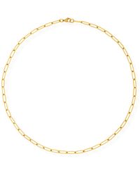 Ellie Vail Cassia Double Chain Necklace in White | Lyst