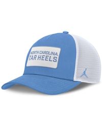 Nike - Carolina Blue/white North Carolina Tar Heels 2025 On-field Rise Patch Trucker Adjustable Hat - Lyst