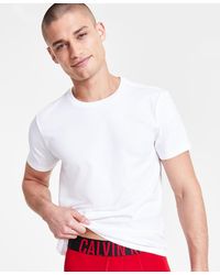 Calvin Klein - Cotton Classics 3-pk. Crewneck T-shirts - Lyst