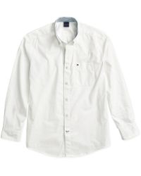 Tommy Hilfiger Capote Shirt With Magnetic Buttons - White