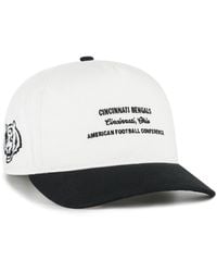 '47 - Cincinnati Bengals Contemporary Two-tone Hitch Adjustable Hat - Lyst