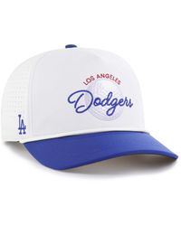 '47 - White/royal Los Angeles Dodgers Gimmie Golf Hitch Rope Adjustable Hat - Lyst