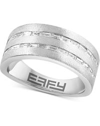 Effy - Effy Diamond Baguette Double Row Statement Ring (1/2 Ct. T.w. - Lyst