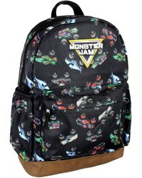 MONSTER JAM - Backpack Dragon Zombie Grave digger Megalodon Truck All-over Print School Book Bag - Lyst