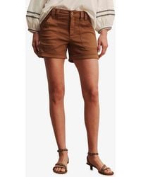 Sanctuary - Petite Wander On Cuffed Chino Shorts - Lyst