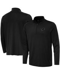 Antigua - Detroit Lions Reprocess Quarter-zip Sweatshirt - Lyst