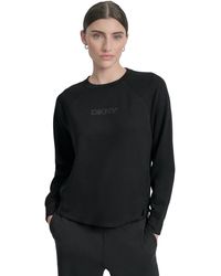 DKNY - Highline Scuba Crewneck Pullover - Lyst