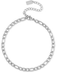 BEN ONI - Classic Anti-tarnish Figaro Chain Anklet - Lyst