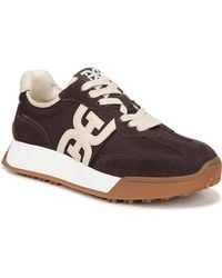 Sam Edelman - Langley Emblem Lace-up Trainer Sneakers - Lyst