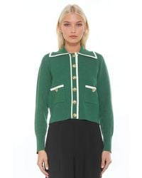 Alexia Admor - Mari Long Sleeve Sweater Jacket - Lyst