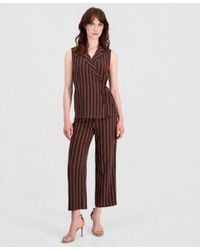 Anne Klein - Wrap Top Pull On Pants - Lyst