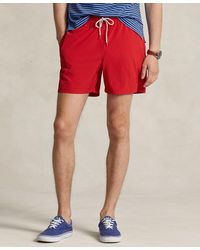 Polo Ralph Lauren - 5-3/4-inch Traveler Classic Swim Trunks - Lyst