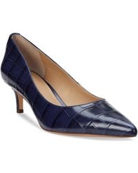 Ralph Lauren - Adrienne Slip-on Pointed-toe Pumps - Lyst